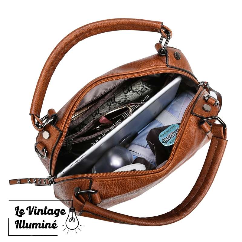 Sac à Main Simili Avec Rivets – Image 5