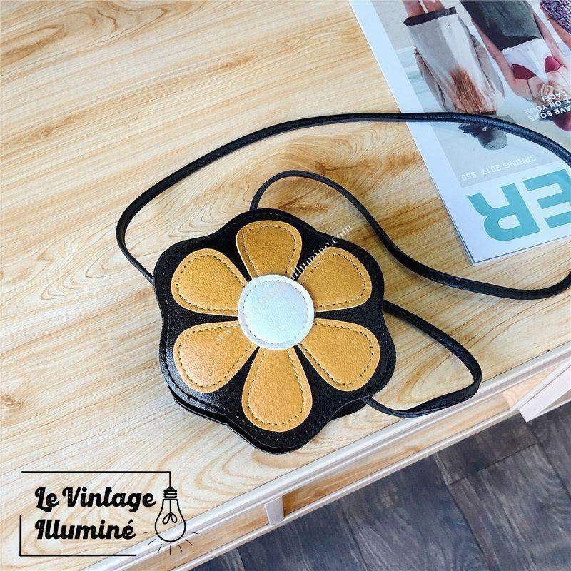 Sac à Main Vintage En Forme de Fleur – Image 3