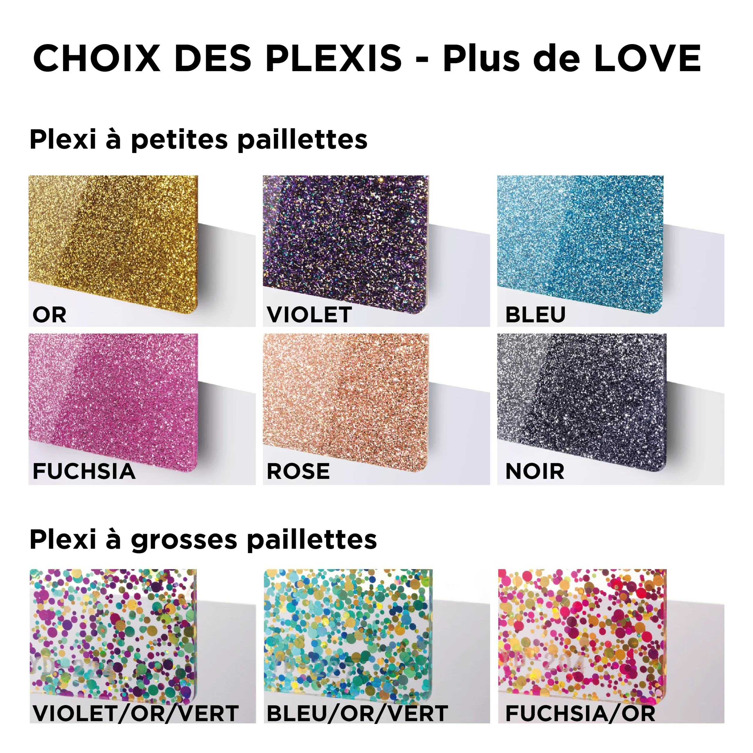 HOTEL AMOUR Porte-clés à paillettes – Image 3