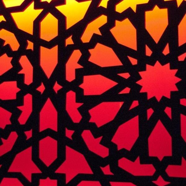 Tête de lit de lit arabe rétro-éclairé LED RGB télécommande + contrôle mobile – Image 8