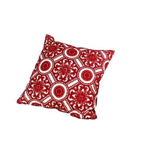 Housse de coussin arabe florale rouge MK6 – Image 4
